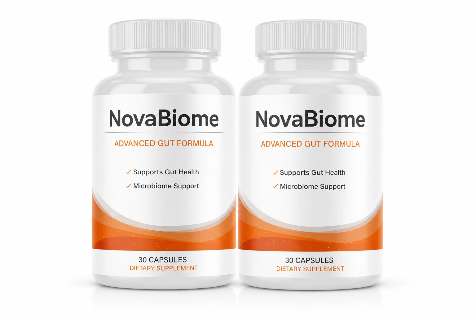 NovaBiome Digestive Health Supplement Bottle